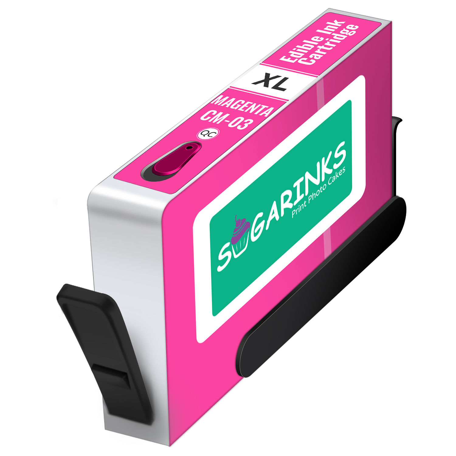 Sugarinks Refillable Edible Ink Cartridges CM-03 for Cookie Master-501 Professional Food Printer – Magenta