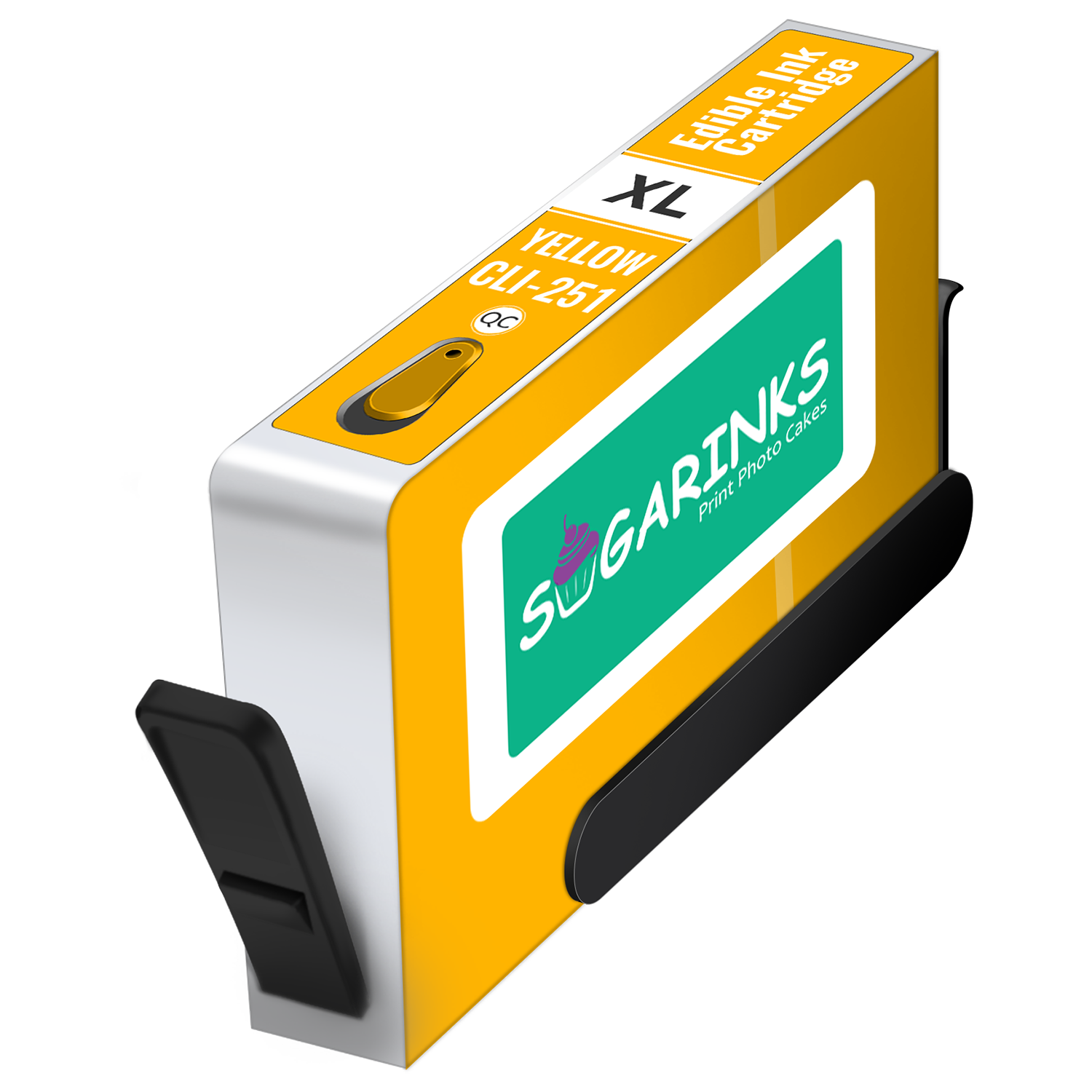 Sugarinks Edible Ink Cartridge CLI-251XLY for Canon Edible Printers – Yellow