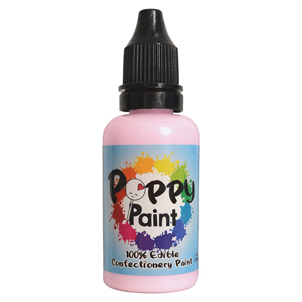 Poppy Paints Blush Edible Cake Paint - 30 ml (1 fl oz)