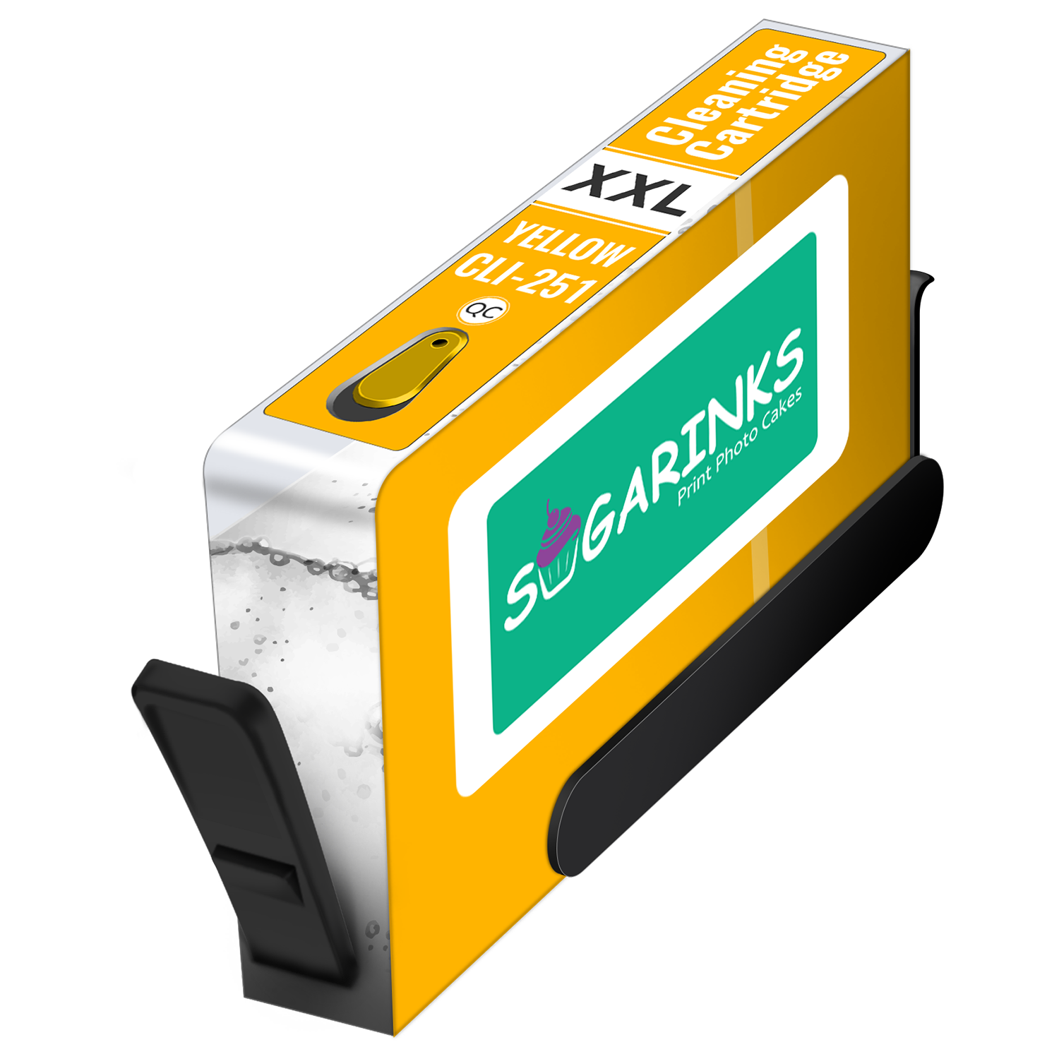 Sugarinks Edible Cleaning Cartridge CLI-251XL for Canon Edible Printer – Yellow