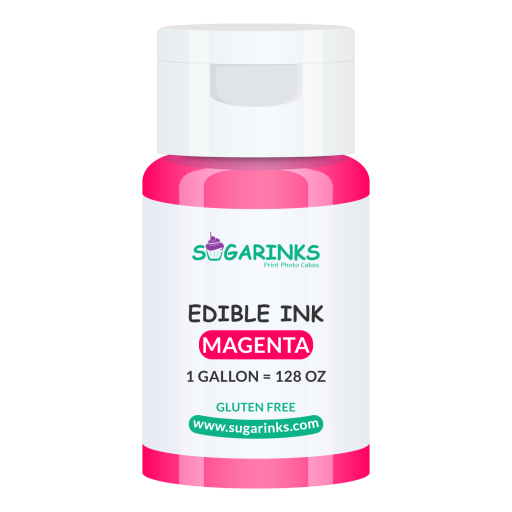 1 Gallon Magenta Canon edible refill bottle – Edible Ink