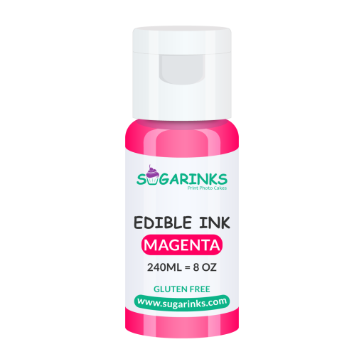 240ml Magenta Edible Ink Refill bottle